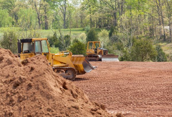 Bulldozer Land Clearing in Sequim